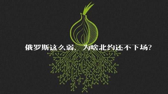 俄罗斯这么弱，为啥北约还不下场？